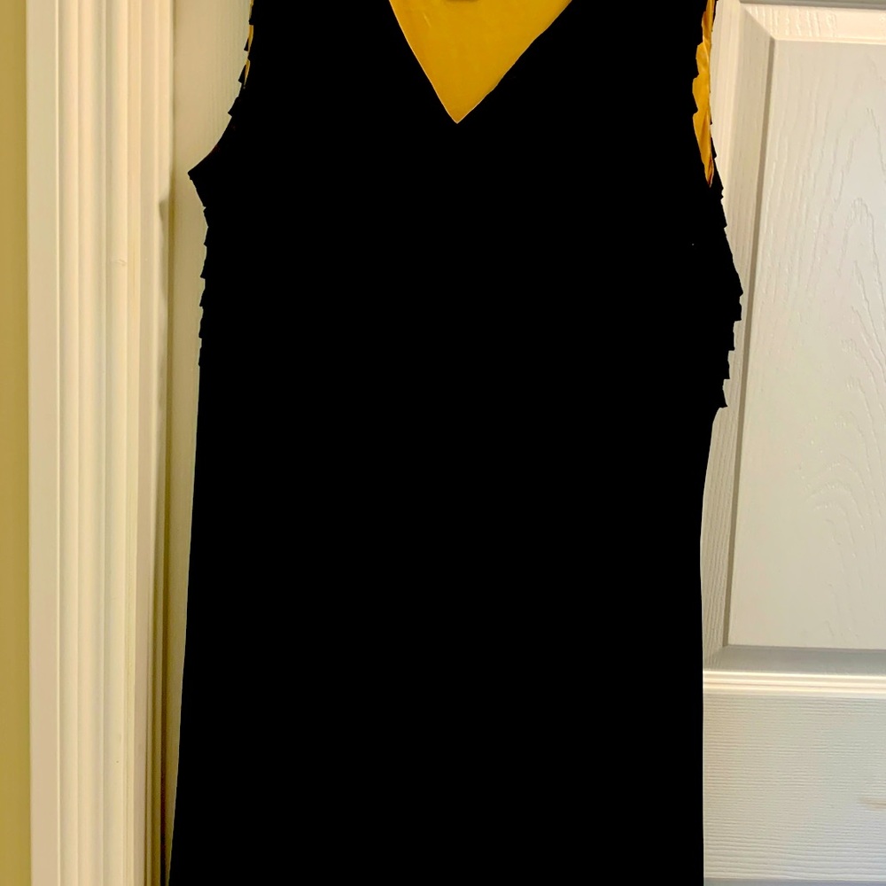 Black midi length Robbie Bee Dress